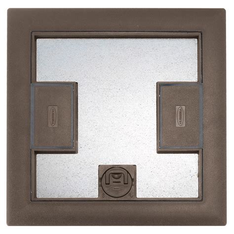 recessed concrete floor box reinforced non-metallic carpet cover|hubbell recessed concrete floor box.